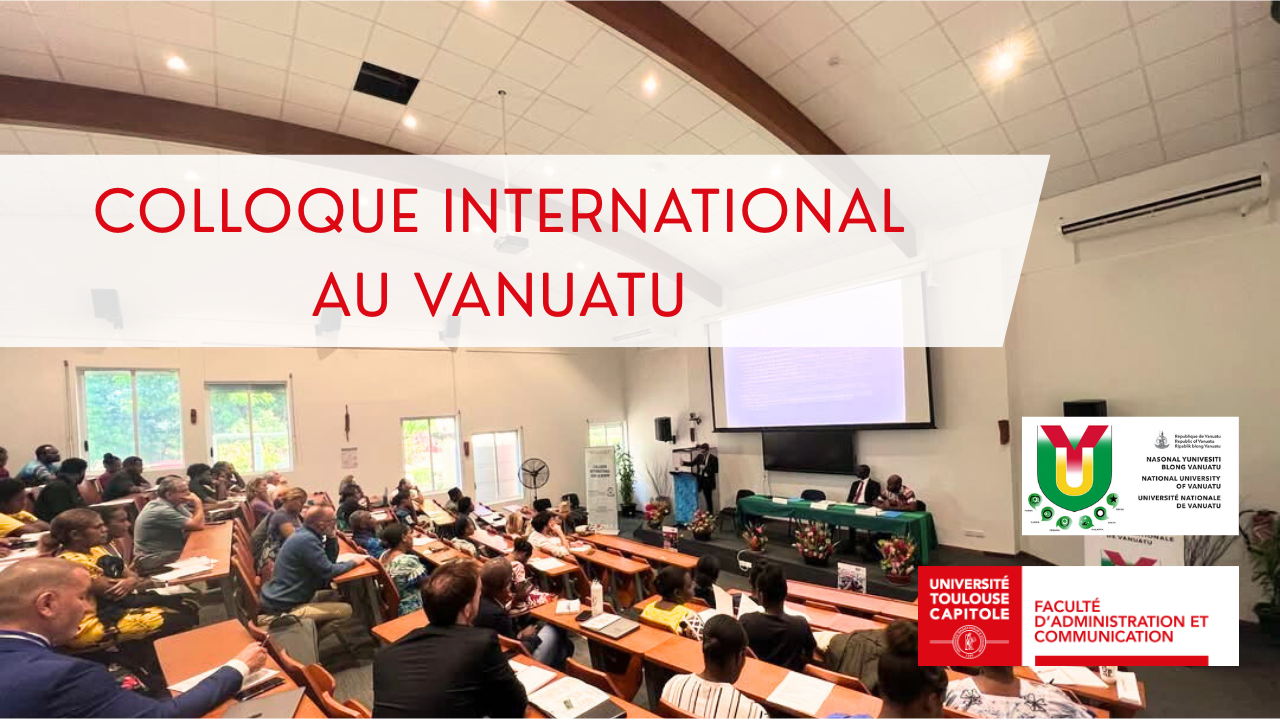 Retour colloque Vanuatu 2025
