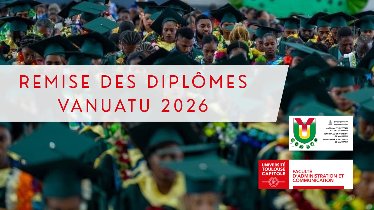 Remise des diplômes Vanuatu 2026