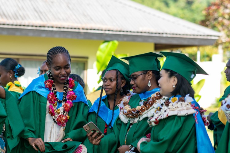 Remise des diplômes au Vanuatu 2025