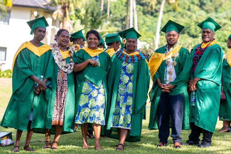 Remise des diplômes au Vanuatu 2025