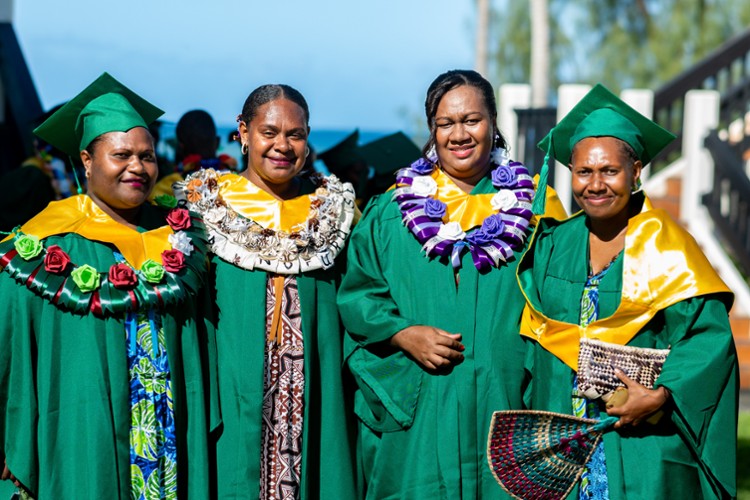 Remise des diplômes au Vanuatu 2025