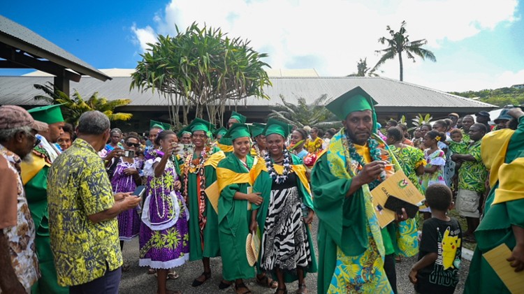 Remise des diplômes au Vanuatu 2025