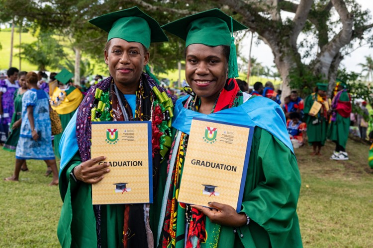 Remise des diplômes au Vanuatu 2025