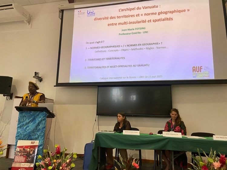 Colloque "La Norme", Vanuatu, 2025